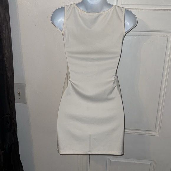 Chic Off-White “Ish” Bodycon Dress – Like New – Only $13! - Picture 3 of 3